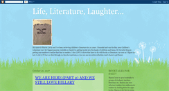 Desktop Screenshot of lifeliteraturelaughter.com